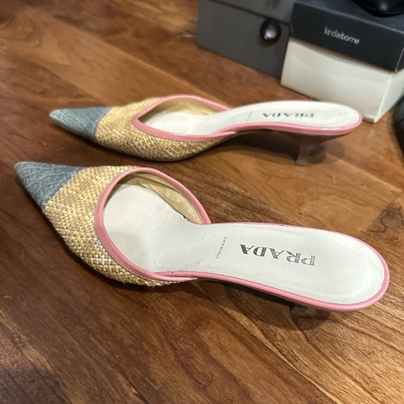 Vintage Prada Kitten Heels Talons Prada - Picture 3 of 12
